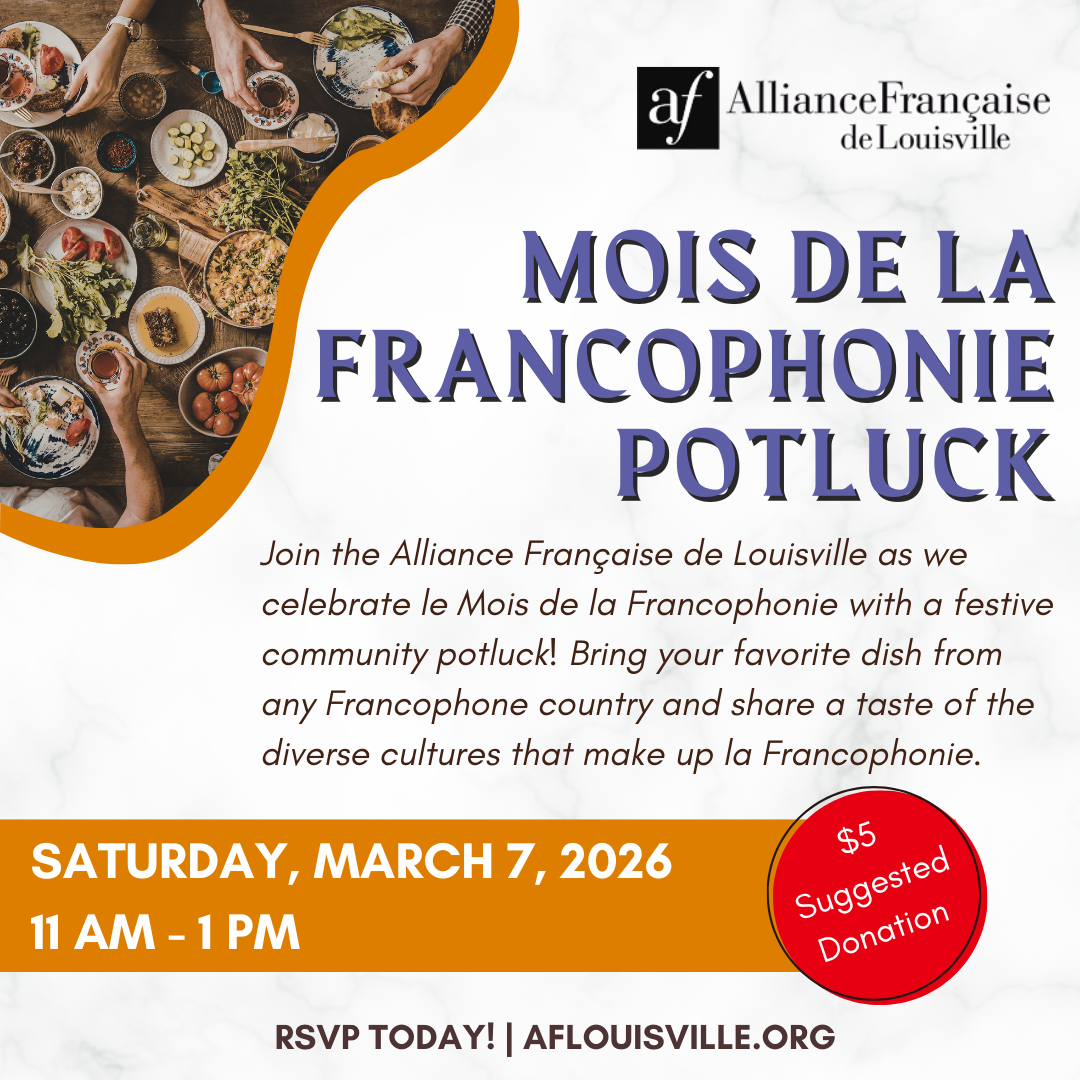 mois de la francophonie potluck saturday march 7 11am - 1pm